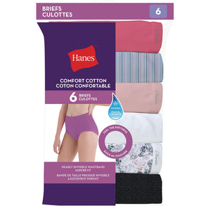 Hanes Ladies Smooth Modern Briefs - 4 pack