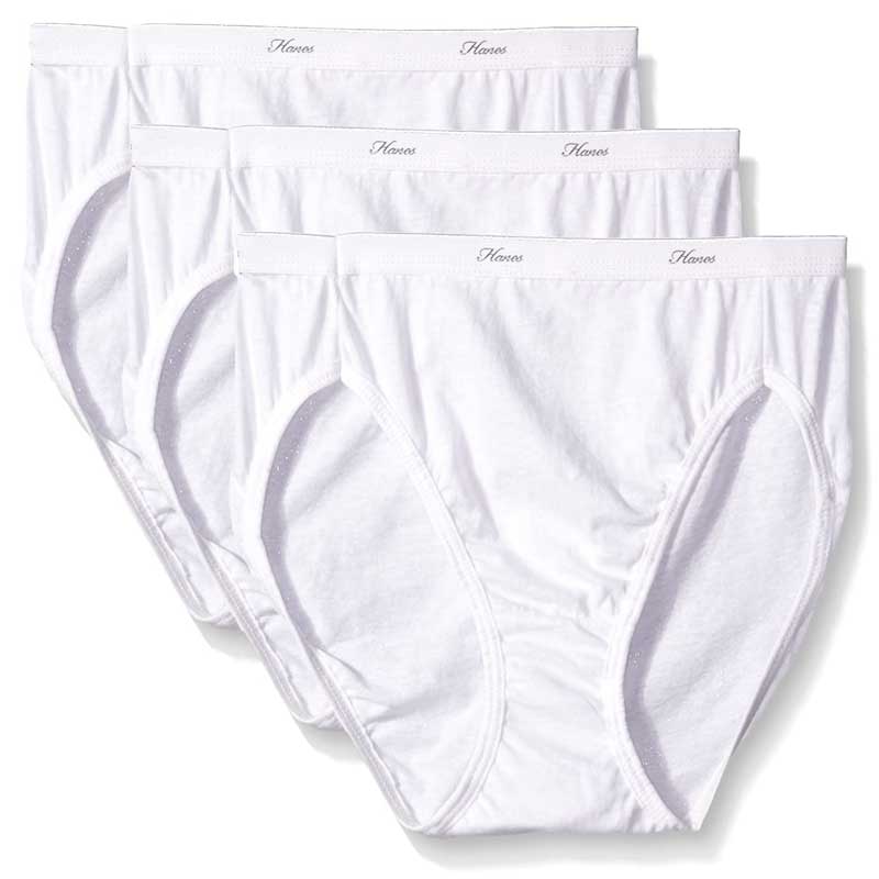 Hanes Ladies Hi Cut 3 Pack