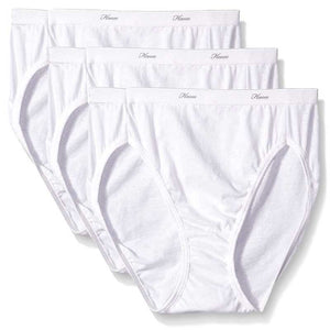 Hanes Ladies White Panties