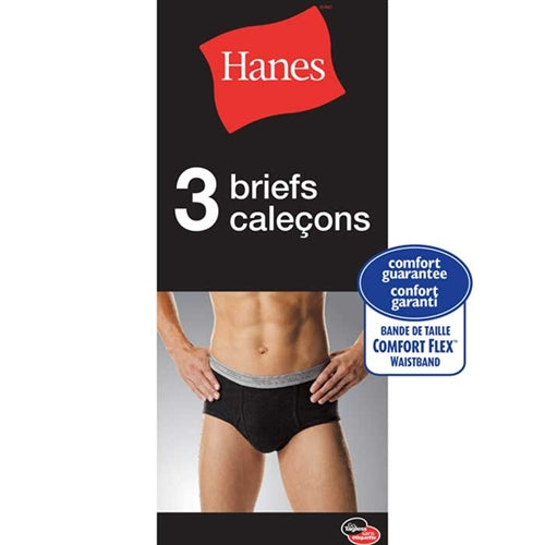  Hanes Classics Mens Underwear Briefs Pack, Mid-Rise