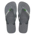 Havaianas Brazil Sandals Steel Grey