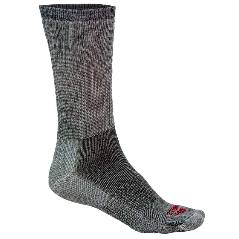 Youth Grey Hiking Sock