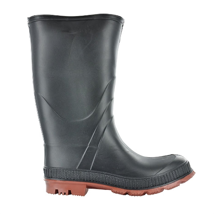 Black Rubber Rain Boot