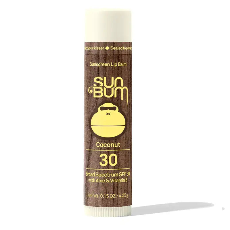 Coconut Flavored Sun Bum SPF 30 Sunscreen Lip Balm