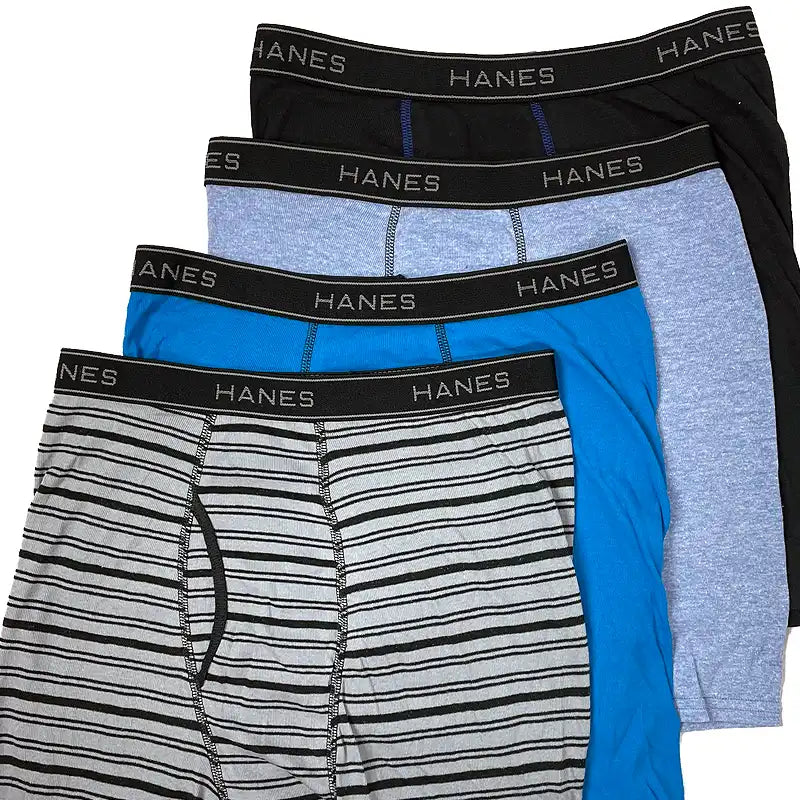 Hanes Men's Comfortsoft Boxer Brief 4-pack Underwear – Camp Connection  General Store
