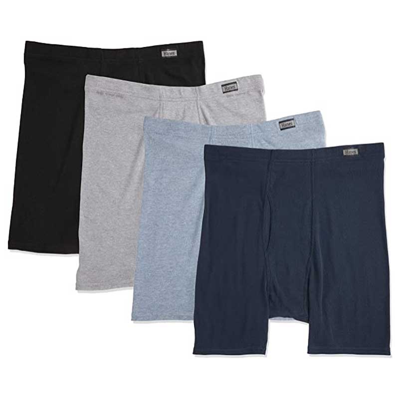 Hanes Covered waistband boxer briefs