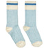 Kids Marled Camper Socks in Blue