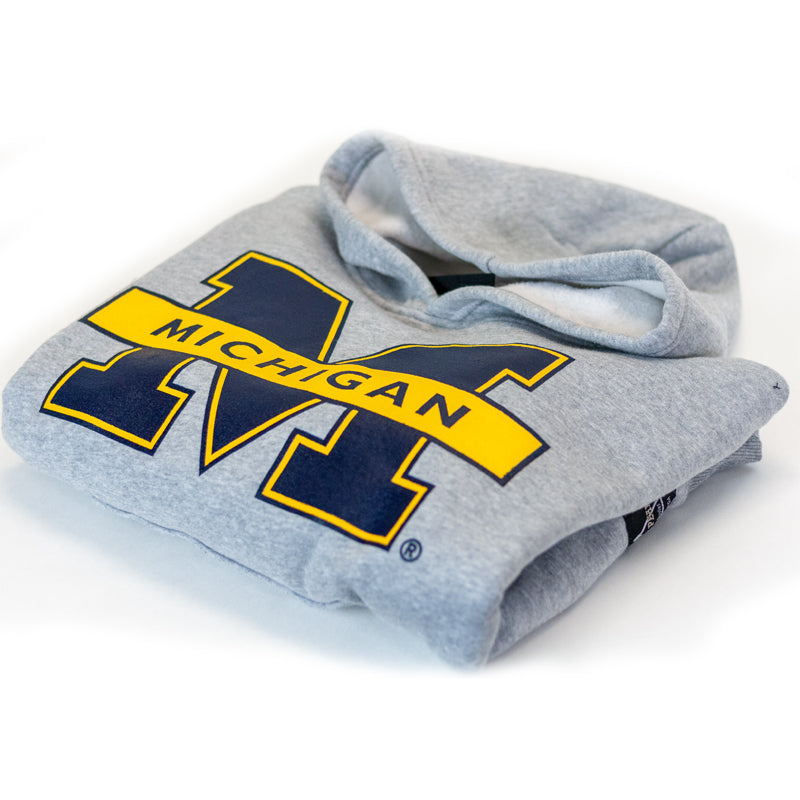 Michigan University Fleece Hooded Sweatshirt