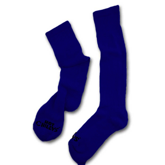 Navy Hot Chillys Ski Socks