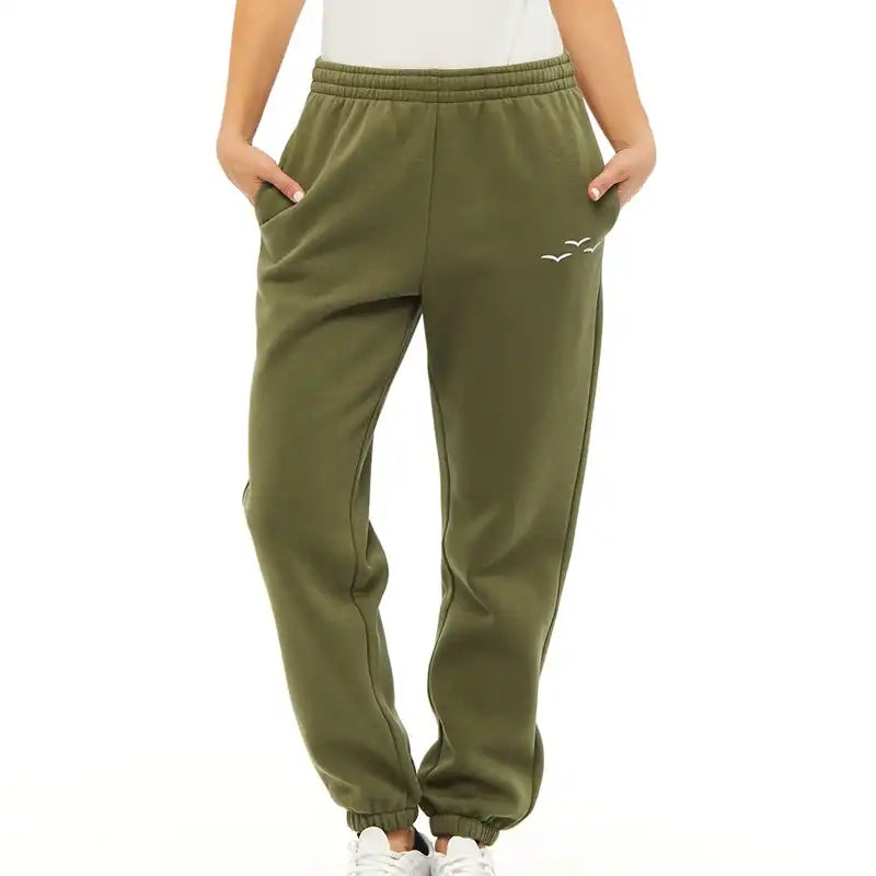 Olive Coloured Women's Jogging Pants