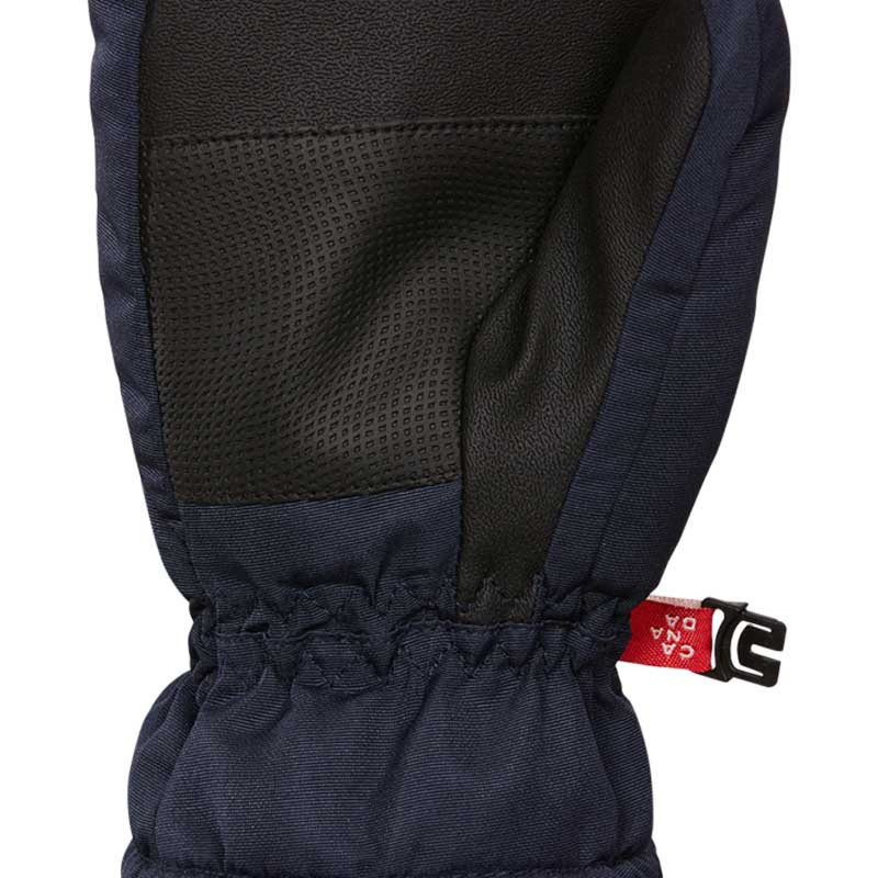 Kombi Kids Black Ski Mitts
