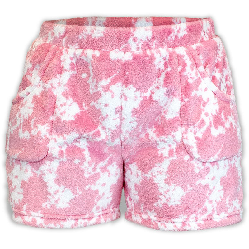 Ladies Dandelion Plush Shorts