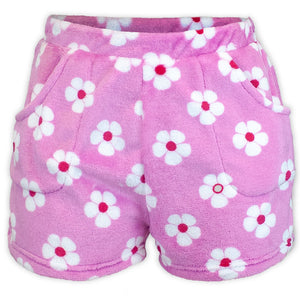 Ladies Dandelion Plush Shorts
