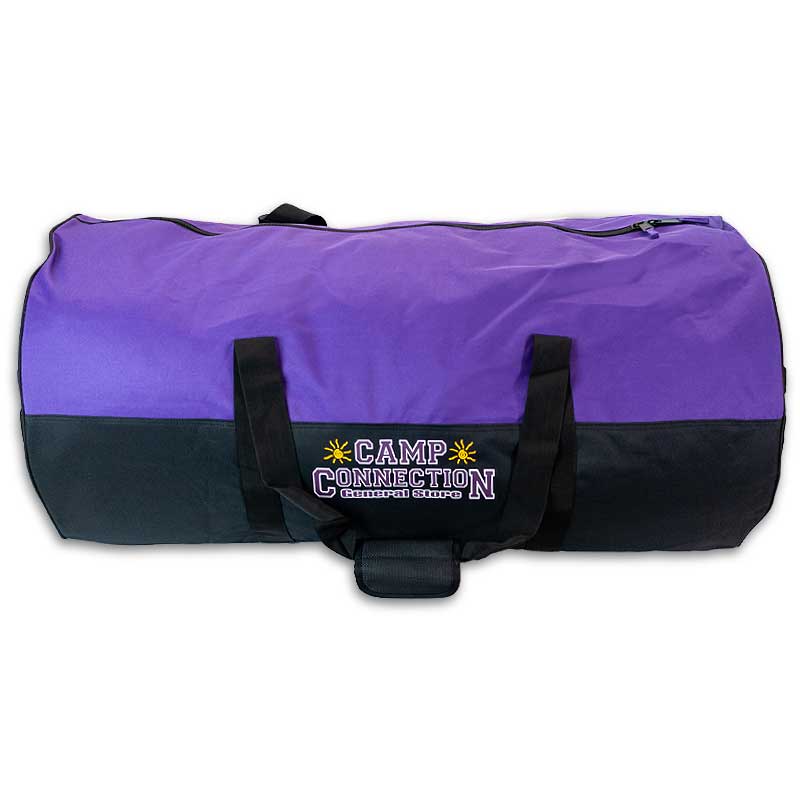 Campers Purple duffel bag