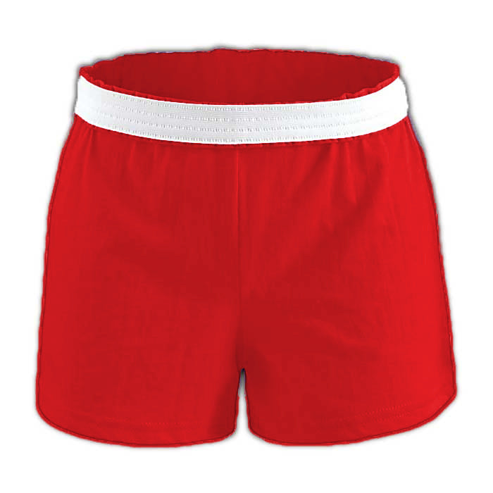Soffe Girls Shorts Red