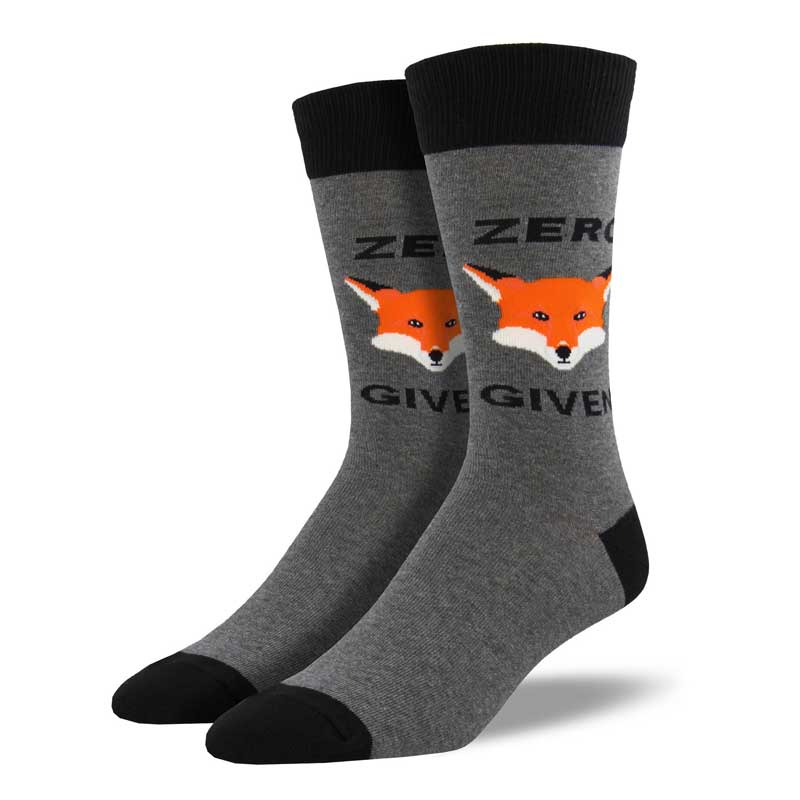 Socksmith Men's: Zero Fox Given