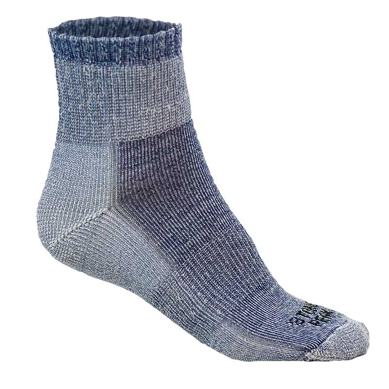 Navy Stone Peak Low Cut Hiking sock