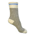 Blue Stripe Stone Peak Cotton Boot Sock