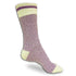 Marled Colours  Youth Work Sock Purple