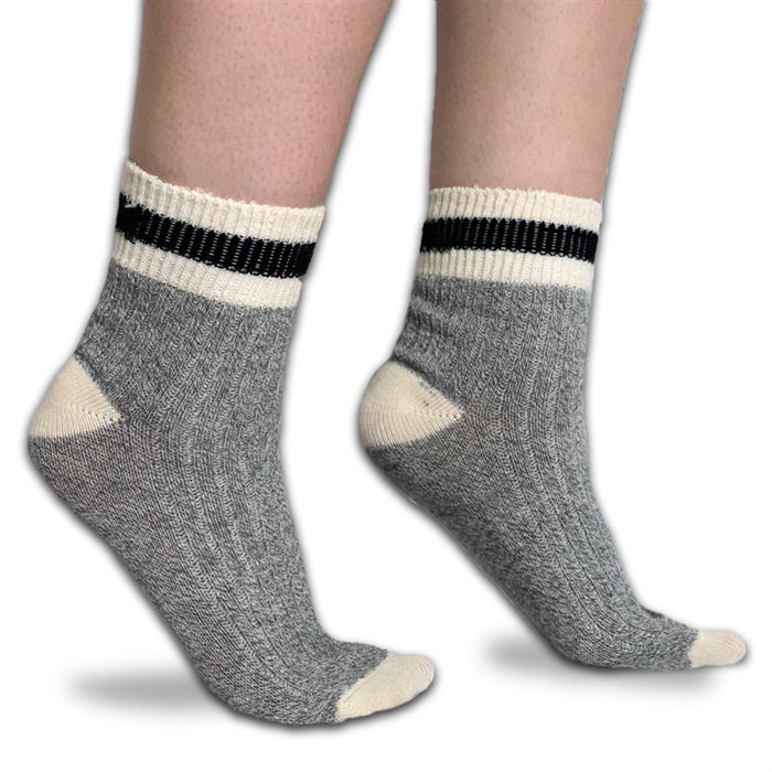 Stone Peak shorty stripe Work Sock 2 pack