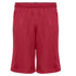 Red Mesh Basketball Shorts