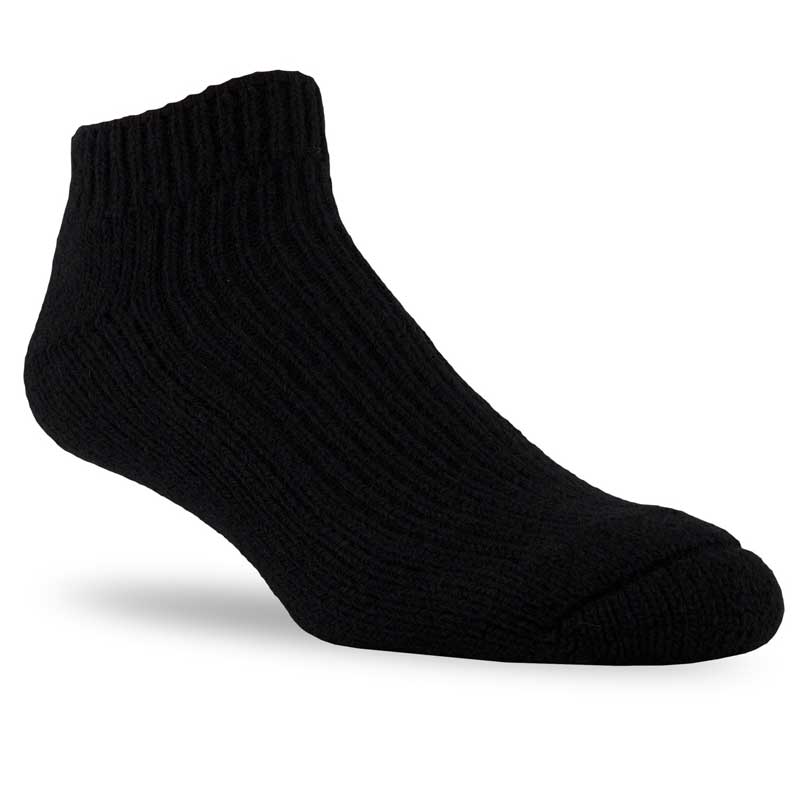 40 Below Wool Slipper socks Black