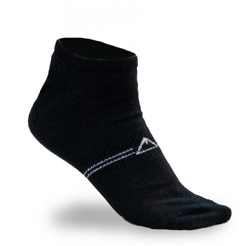 Black no show Sporty Socks