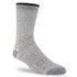Grey Merino wool Hiking sock