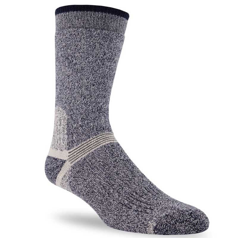Navy  Merino wool Hiking sock