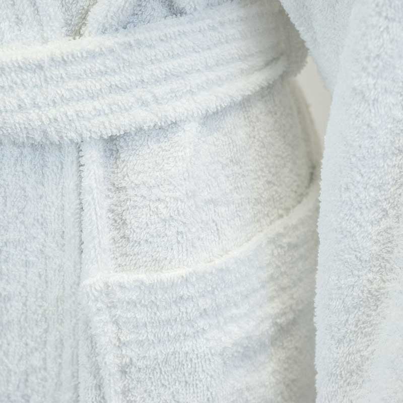 Adult Terry Cloth Bath Robe Pockets
