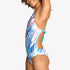 Speedo Women's Printed Tie Back 1 Piece Swimsuit