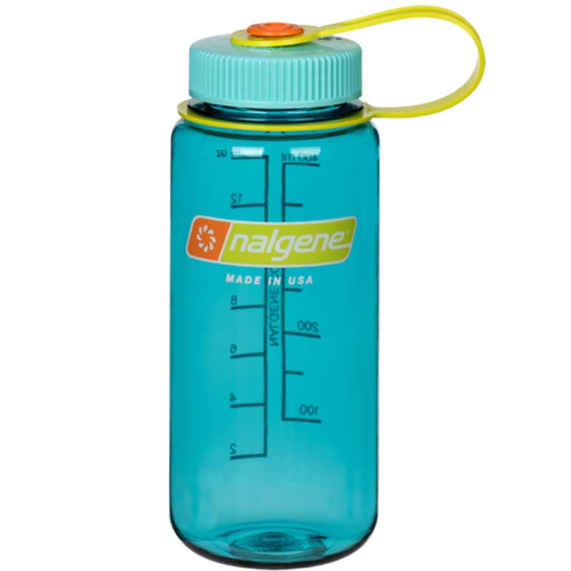 Nalgene Widemouth 16oz Bottle Cerulean Blue