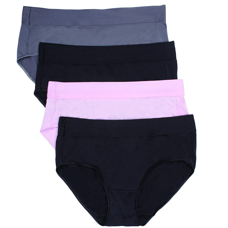 Hanes Women's Constant Comfort Microfiber Boyshort 3-Pack Panty, Assorted,  5 : : Clothing, Shoes & Accessories