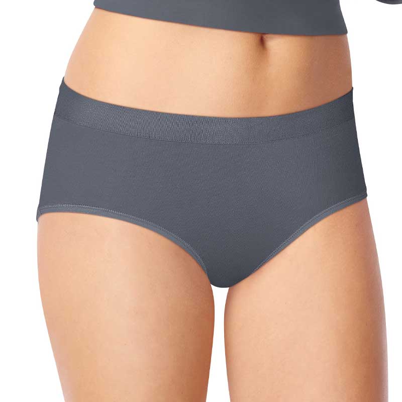 Womens Grey Hanes Underwear, Clothing