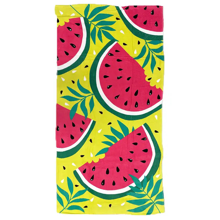 Cotton Beach Towel - Watermelon