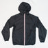 Kids Packable Rain Coat Black