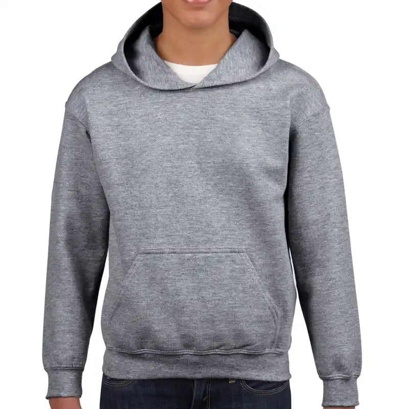 Kids Gildan Grey Pullover hoody