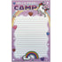 Campers Fold and Seal Stationery with Unicorn Print