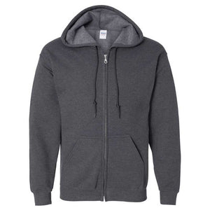 Grey Zip Up Hood