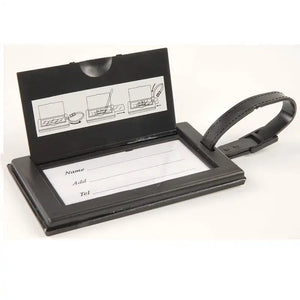 Canada Flag Luggage Tag Open