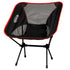 North 49 Campers folding Pod Chair Black