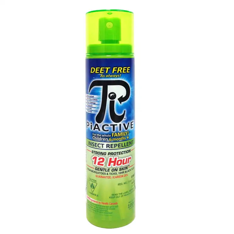 PiACTIVE (Deet-Free) 100 ML Travel sized insect repellent